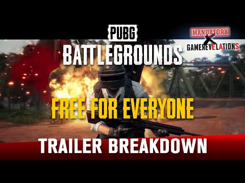 PUBG Battlegrounds Free 2 Play “Trailer Breakdown” | GameRevelations