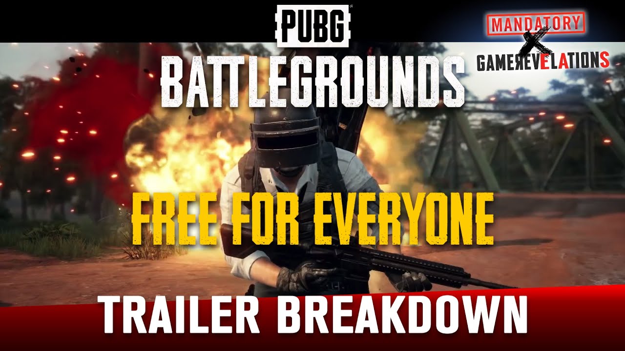 PUBG Battlegrounds Free 2 Play “Trailer Breakdown” | GameRevelations