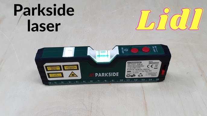 Laser - Wasserwaage Parkside - YouTube