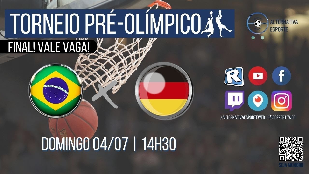 Basquete masculino: Brasil para na Alemanha e fica de fora dos Jogos  Olímpicos