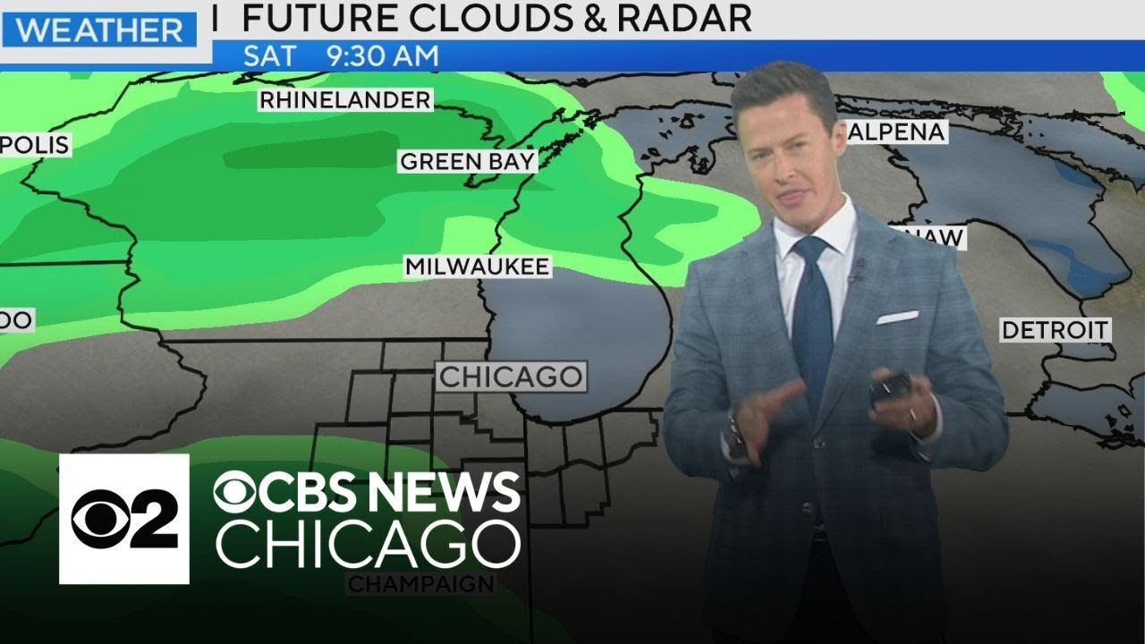 Some showers for Saturday in Chicago - YouTube
