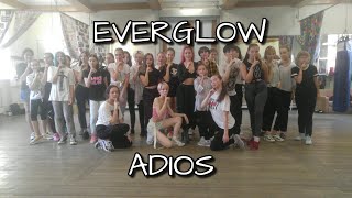 EVERGLOW - ADIOS  Cover Dance Русский Туториал