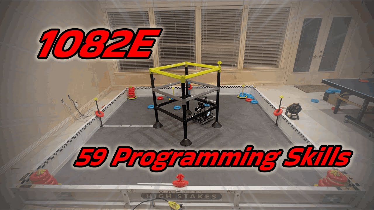 1082E 59 Programming Skills (unofficial) | Vex High Stakes - YouTube