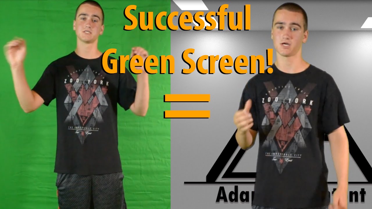 Green screen ideas & strategies examples