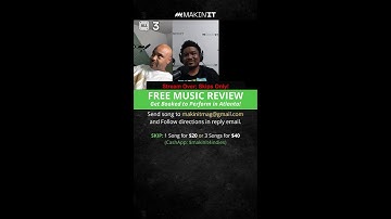 FREE Music Review - Perform in ATL!