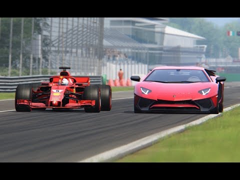 ferrari-f1-2018-vs-lamborghini-aventador---monza