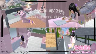 A day in my life||sakura school simulator edition 🥰🌸 screenshot 3