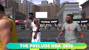 NBA 2K18 THE PRELUDE - DEMO (archétypes, gameplay, 3pt ....)