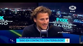 ANÉCDOTAS de DIEGO FORLAN EN MANCHESTER UNITED| FERGUSON, BECKHAM, CRISTIANO, SCHOLES