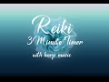 Reiki timer  reiki healing music with 3 minute bell timer  24 positions