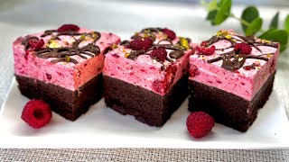 Najlepsze Ciasto Malinowo Czekoladowe - Błyskawiczne I Obłędnie Pyszne