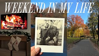 weekend in my life in NYC 🏙️🎄 + christmas apartment makeover 🎅🏡