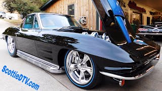 1963 Chevrolet Corvette Alloway's Hot Rod Shop Pro Auto Custom Interiors