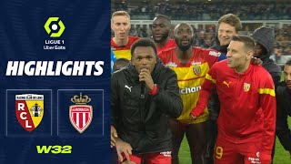 RC LENS - AS MONACO (3 - 0) - Highlights - (RCL - ASM) / 2022-2023