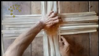 CARA MEMBUAT TAMPAH || NYIRU || NAMPAH  BAMBU TRADISIONAL