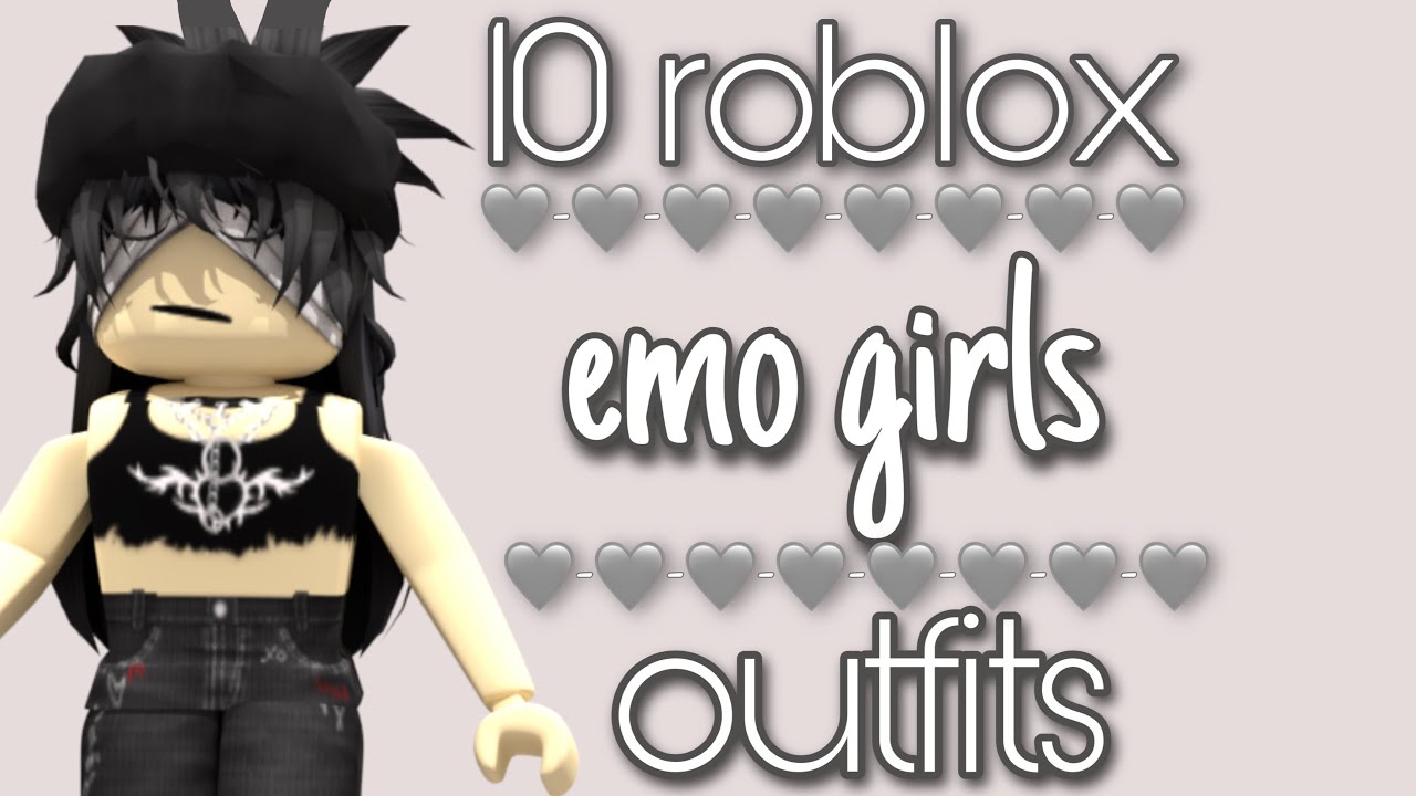 10 Emo Girl Avatar Looks Joyce N Claudia City Youtube - roblox outfits emo girl