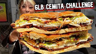 6LB CEMITA CHALLENGE!! in Los Angeles, CA #RainaisCrazy