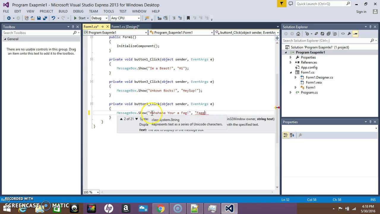 C# How Pop Up - YouTube