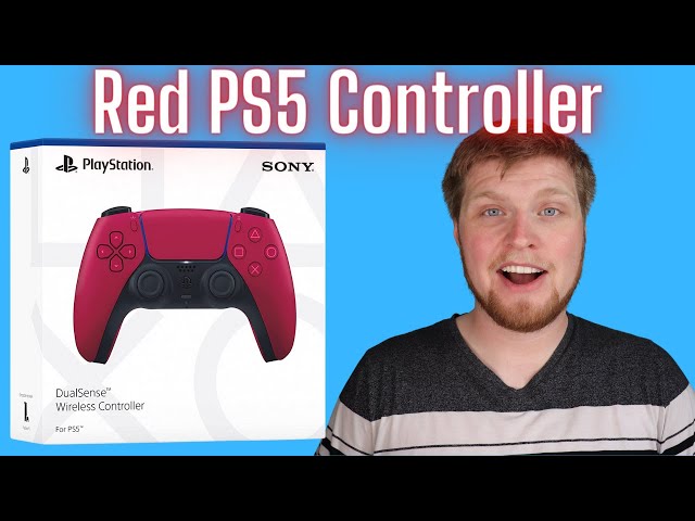 Cosmic Red DualSense PS5 Controller #shorts