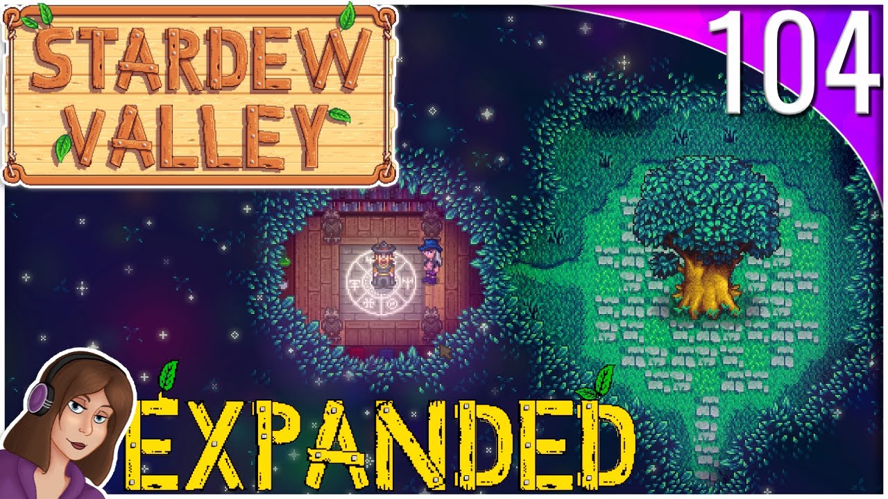 Learning Warp Magic 🌟🙌| EP104 | Modded Stardew Valley Expanded - YouTube