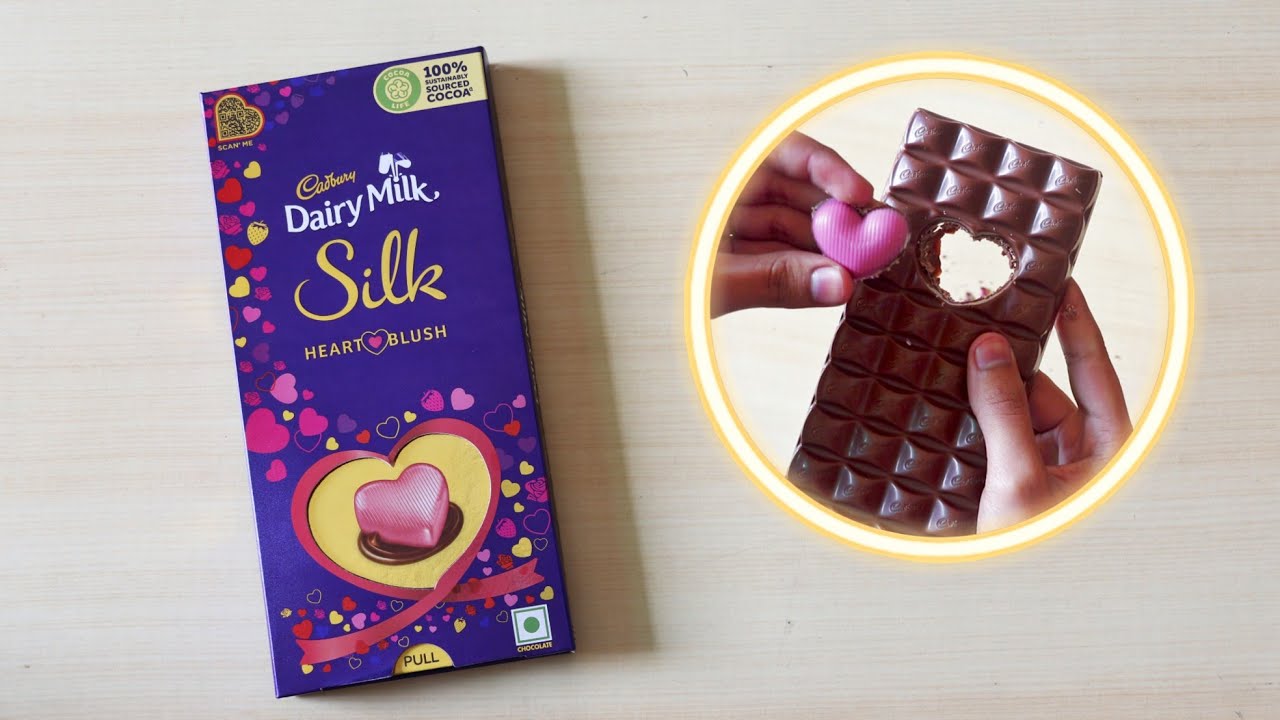 New Dairy Milk Silk Heart Blush Edition| Valentine Day Special ...