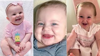 Hilarious Baby Laughing Compilation Baby Laughing to Brighten Your Day Cute Baby Videos ​⁠