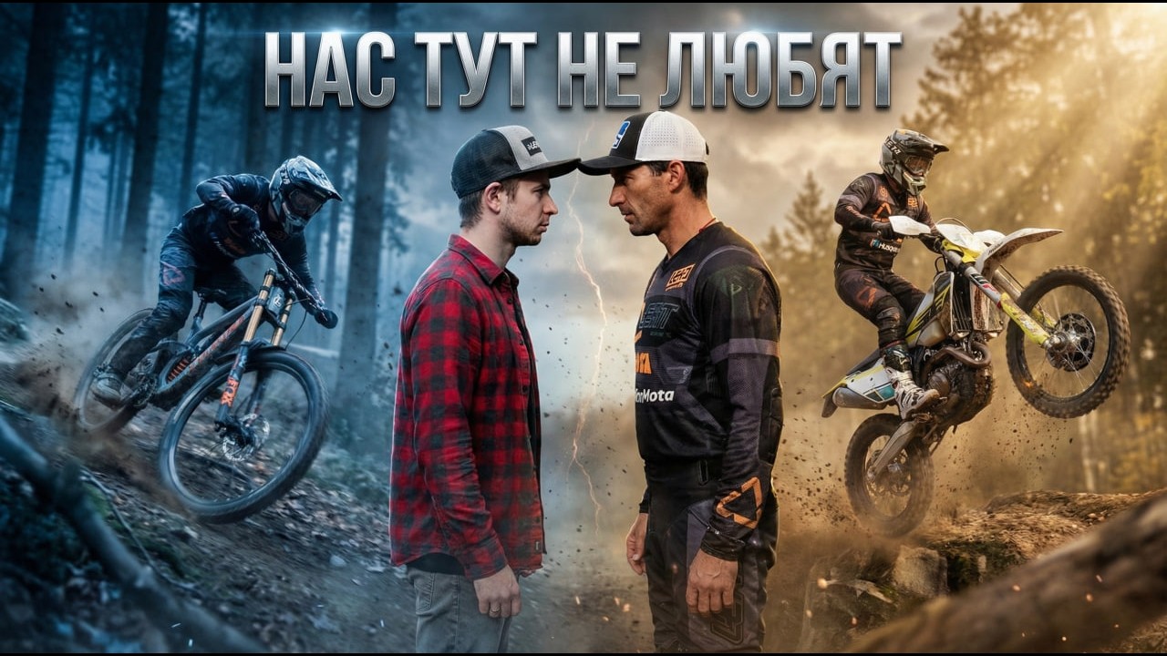 ЭНДУРО В ЛЕСУ | СПУСКИ, ТЕХНИКА И ПОЧЕМУ НАС НЕ ЛЮБЯТ