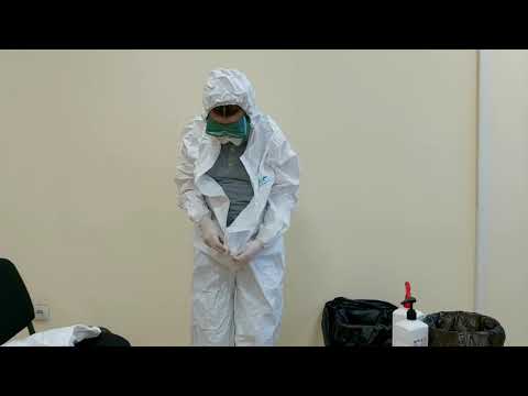 ppe ჩაცმა/გახდა - donning/doffing