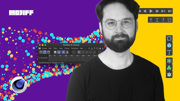 Landscape of dots effect | Tutorial | Cinema 4D