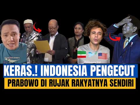 INDONESIA PENGECUT.! PRABOWO DI RUJAK RAKYATNYA SENDIRI