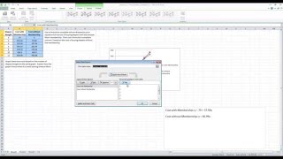 MAT 1100 - Lesson 3-7 - Portfolio - Page 227 (Using Excel for a Cost Comparison) screenshot 3