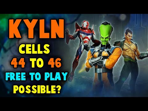 EASY 3 DIAMOND GWENOM | DO THIS FOR CELLS 44 TO 46 IN KYLN | CABAL ONLY | MARVEL STRIKE FORCE