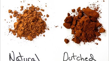 Dutch Processed VS Natural Cocoa Powder