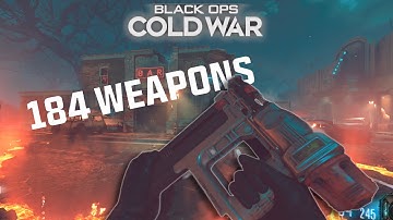 The Ultimate 184 WEAPON COLD WAR Gun Game (BO3 Custom Zombies)