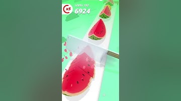 🔥 Perfect Slices Challenge – Don’t Miss a Cut! 💪 #shortfeed #shortsviral #mobilegame #shorts
