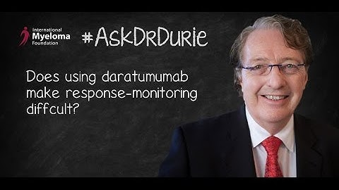Does using daratumumab make response-monitoring difficult?