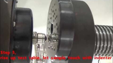 B-3000D Digital Brinell hardness testing machine Test video