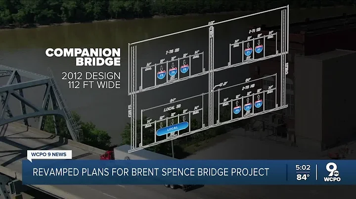 Revised plans for Brent Spence Bridge make companion bridge highway traffic only