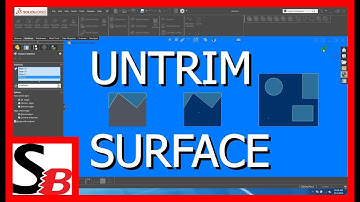 Solidworks - Untrim Surface