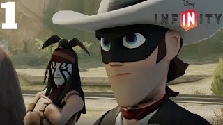Disney Infinity 1.0 - Lone Ranger Playset Part 1 - Saving Colby
