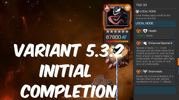 Variant 5.3.2 Initial Completion | Outlast & Buff Duration | Marvel Contest of Champions