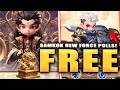 SAMKOK NEW FORCE FREE SELECTION SUMMONS & GAMEPLAY! (aptoide promo code)