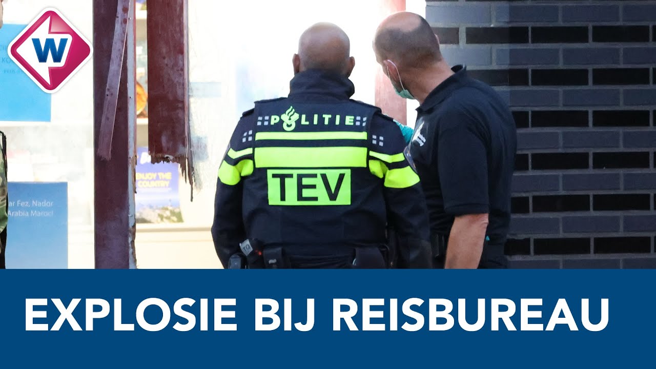 Weer explosie bij reisbureau van vader topcrimineel Reda N. aan Haagse Hoefkade - OMROEP WEST