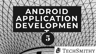 Android Application Development Part 5 || WebView || Android Studio || Techsmithy