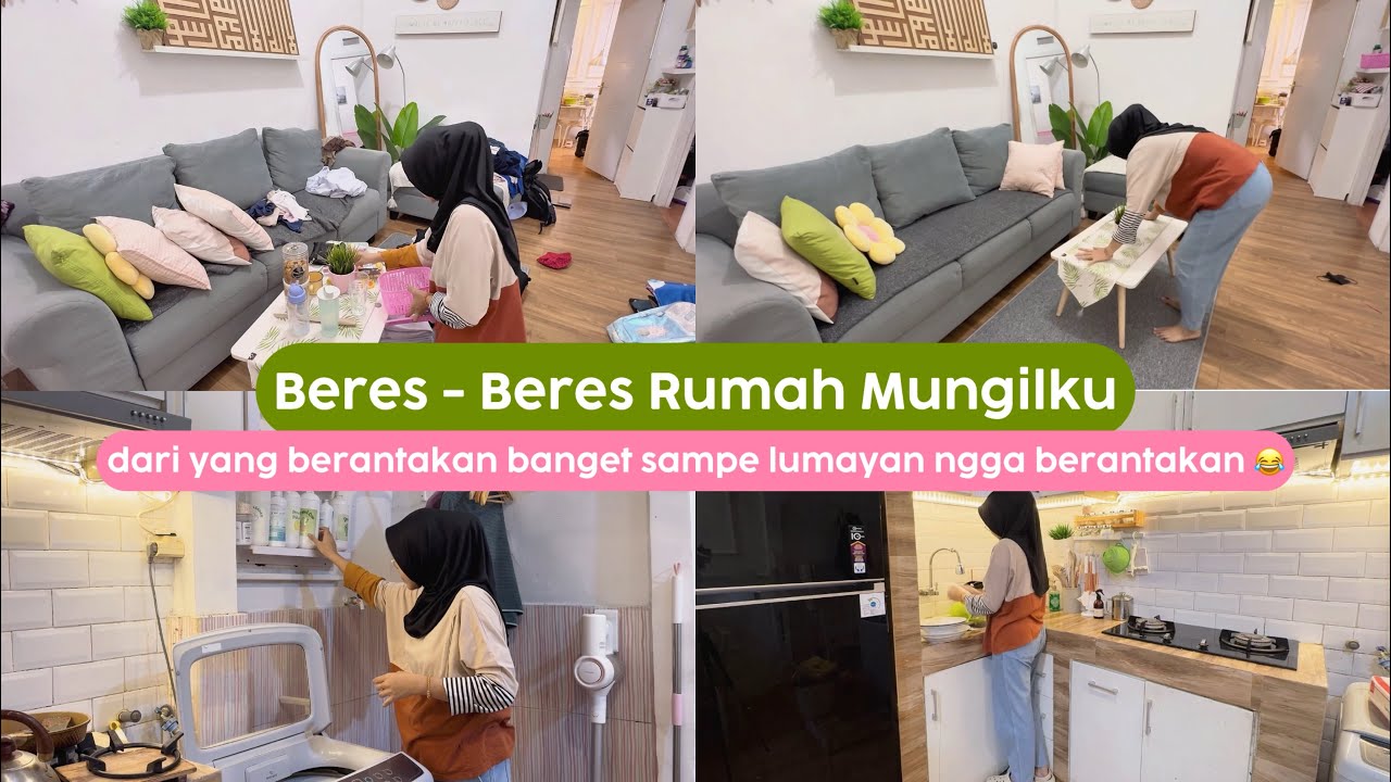 Beberes Rumah Bareng Aku Yuk | Kegiatan Ibu Rumah Tangga Tiap Hari #cleaningmotivation