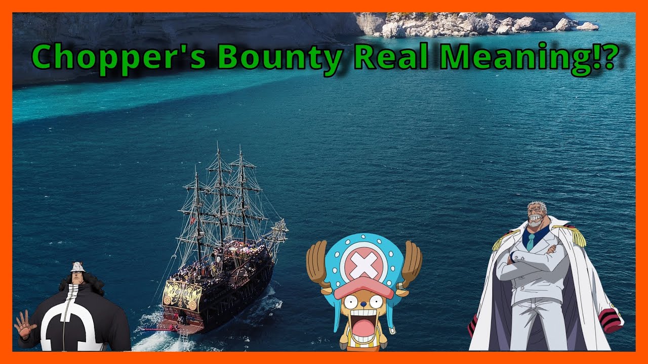 One piece theory: reveal of chopper's low bounty, and connection