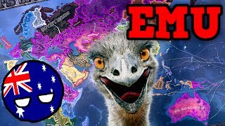 Hearts Of Iron 4 - But the Emus are your new overlord (EMU ONLY WORLD CONQUEST CHALLENGE)