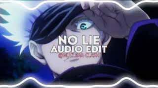 No Lie - Sean Paul ft. Dua Lipa [edit audio] | No Copyright