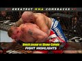 Greatest MMA Comebacks - Brock Lesnar vs Shane Carwin Highlights [ Rapid Cuts ] | FightNoose