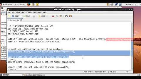 Simplified DBA-026-02-Total Recall with Flashback Data Archive